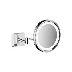 Hansgrohe hansgrohe AddStoris Shaving mirror with LED light