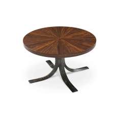 Hamilton Conte Talos | Round Imbuia Cocktail Table