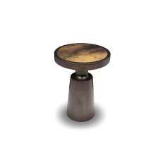 Hamilton Conte Pompeia | gilded glass Side Table