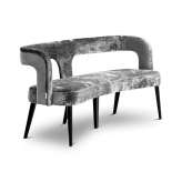 Hamilton Conte Penelope | Curved Bench