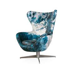 Hamilton Conte Ida | L Steel Base Armchair