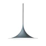 Gubi Semi Pendant M | Glossy anthracite grey