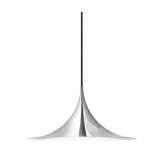 Gubi Semi Pendant M | Chrome