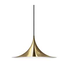 Gubi Semi Pendant M | Brass