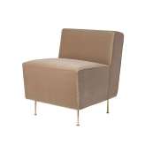 Gubi Modern Line Lounge Chair - Dining Height