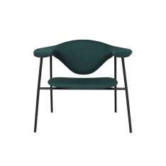 Gubi Masculo Lounge Chair – 4-legged metal version