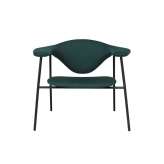 Gubi Masculo Lounge Chair – 4-legged metal version