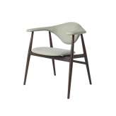 Gubi Masculo Chair – wood base