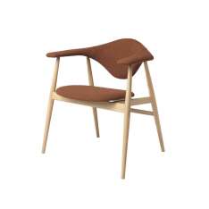 Gubi Masculo Chair – wood base