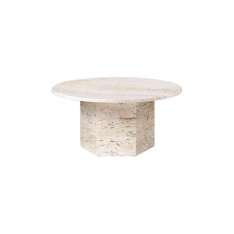 Gubi Epic Coffee Table (medium) - Natural White