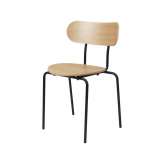 Gubi Coco Dining Chair, Stackable (Oak)