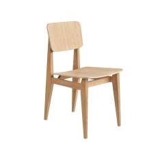 Gubi C-Chair Dining Chair - Veneer (Oak Oiled)