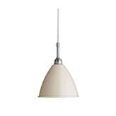 Gubi Bestlite BL9 S Pendant | Off-White/Chrome