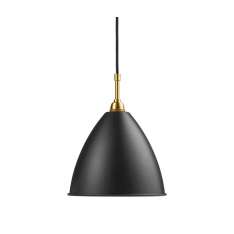 Gubi Bestlite BL9 M Pendant | Charcoal Black/Brass