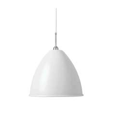 Gubi Bestlite BL9 L Pendant | Matt White/Chrome