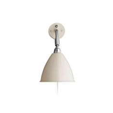 Gubi Bestlite BL7 Wall lamp | Off-White/Chrome