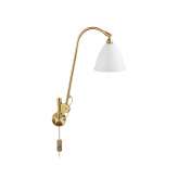 Gubi Bestlite BL6 Wall lamp | Matt White/Brass