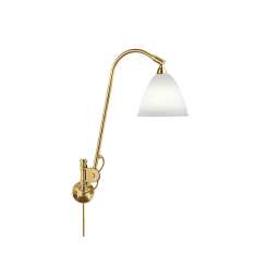 Gubi Bestlite BL6 Wall lamp | Bone China/Brass
