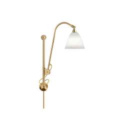 Gubi Bestlite BL5 Wall lamp | Bone China/Brass