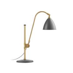 Gubi Bestlite BL1 Table lamp | Grey/Brass