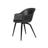Gubi Bat Dining Chair - Un-Upholstered- Wood base