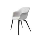 Gubi Bat Dining Chair - Fully Upholstered, Wood base
