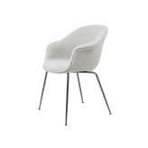 Gubi Bat Dining Chair - Fully Upholstered, Conic base