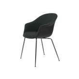 Gubi Bat Dining Chair - Front Upholstered, Conic base