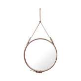 Gubi Adnet Circulaire Wall Mirror - Alcantara Ø 60