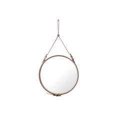 Gubi Adnet Circulaire Wall Mirror - Alcantara Ø 59