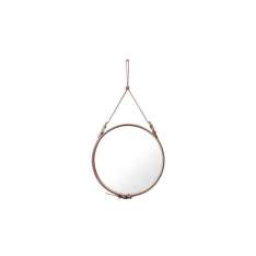 Gubi Adnet Circulaire Wall Mirror - Alcantara Ø 58