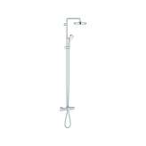 Grohe Tempesta Cosmopolitan System 210 Shower system with bath thermostat for wall mounting