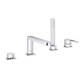 Grohe Plus 4-hole single-lever bath combination