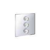 Grohe Grohtherm SmartControl Triple volume control trim