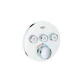 Grohe Grohtherm SmartControl Thermostat for concealed installation with 3 valves