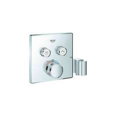 Grohe Grohtherm SmartControl Thermostat for concealed installation with 2 valves and integrated shower holder