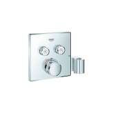 Grohe Grohtherm SmartControl Thermostat for concealed installation with 2 valves and integrated shower holder