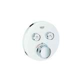 Grohe Grohtherm SmartControl Thermostat for concealed installation with 2 valves