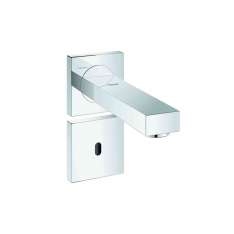 Grohe Eurocube E Infra-red electronic wall basin tap without mixing device