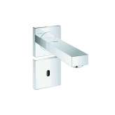 Grohe Eurocube E Infra-red electronic wall basin tap without mixing device