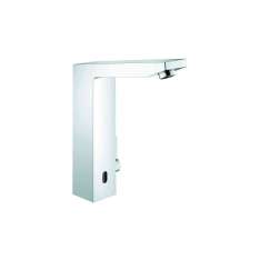 Grohe Eurocube E Infra-red electronic basin mixer 1/2" with mixing device and adjustable temperature limiter