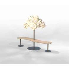 Green Furniture Concept Seamless Table Tilde configuration