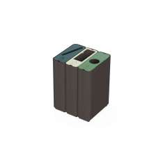 Green Furniture Concept Recycle Bin configuration