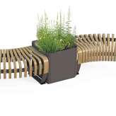 Green Furniture Concept Planter Square