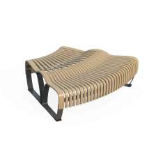 Green Furniture Concept Nova C Double Bench 45°