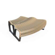 Green Furniture Concept Nova C Double Bench 30°