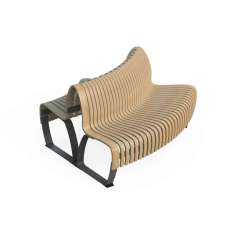 Green Furniture Concept Nova C Double Back Elevation 45°