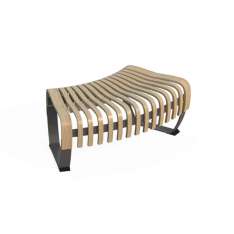 Green Furniture Concept Nova C Bench 45°