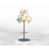 Green Furniture Concept Leaf Lamp Link Tree M w/Round Table