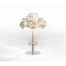 Green Furniture Concept Leaf Lamp Link Tree L w/Round Table